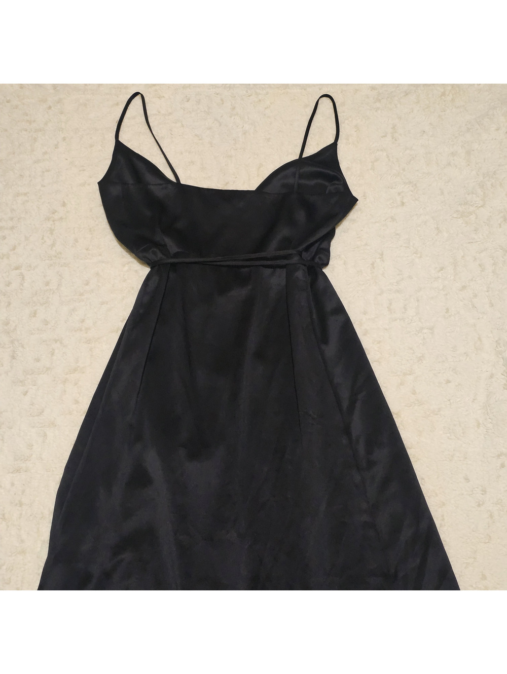 Forever21 Satin Midi Wrap Slip Dress XS NWOT - Picture 3 of 6